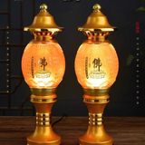  Cặp Đèn hoa sen thủy tinh Đèn Phật BKMEVN-9011 