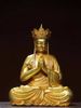 tượng phật bằng đồng nguyên chất mạ vàng cổ BKMEKR-9027