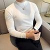 Áo thun nam cổ cao bó sát tay dài BKFAVN-9022