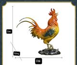  Đồ trang trí gà trống bằng đồng nguyên chất BKMEKR-9032 