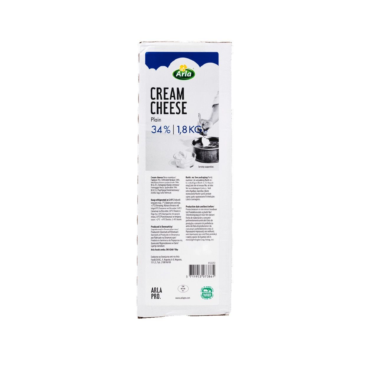  Phô Mai Kem Hiệu Arla Pro 34% Béo 