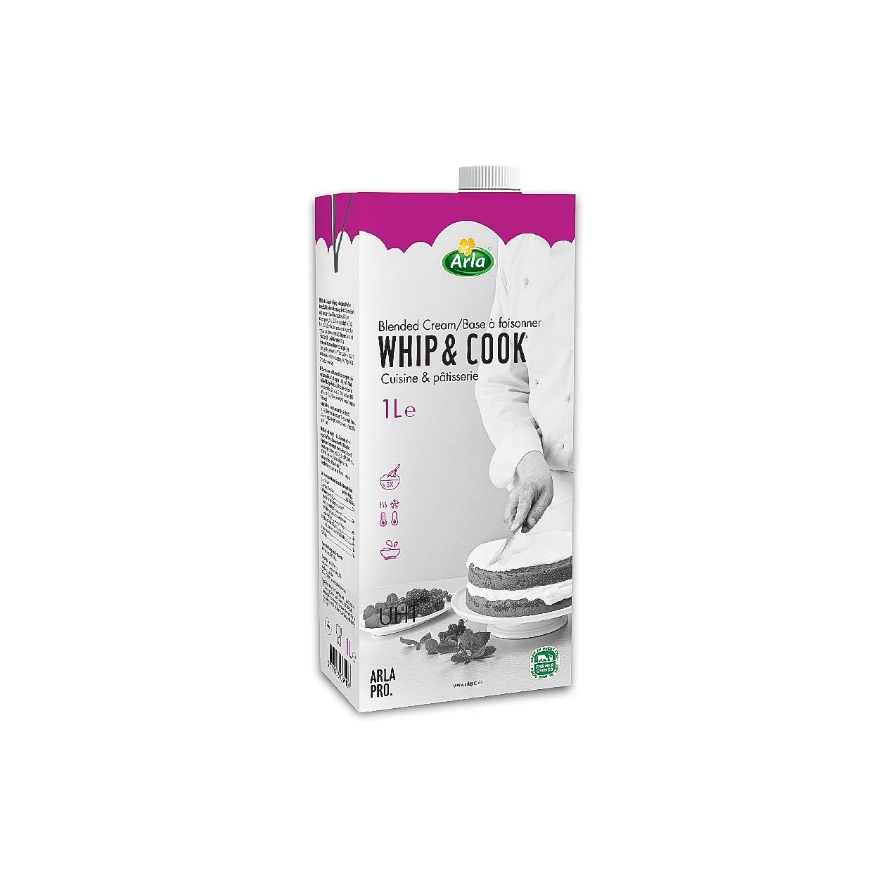  Kem Sữa Whip & Cook Hiệu Arla Pro 30% Béo 