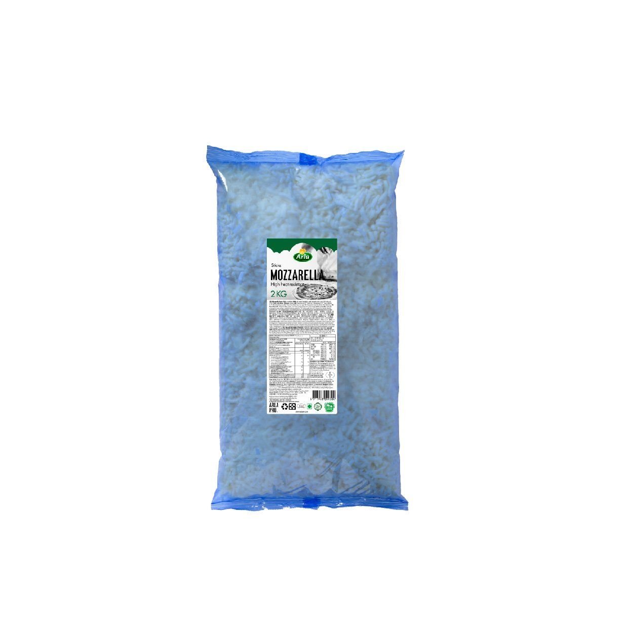  Phô Mai Mozzarella Sợi Ngắn Hiệu Arla Pro 