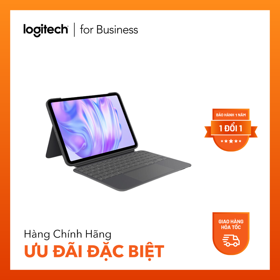  Logitech Combo Touch iPad Pro 11-inch (M4) 