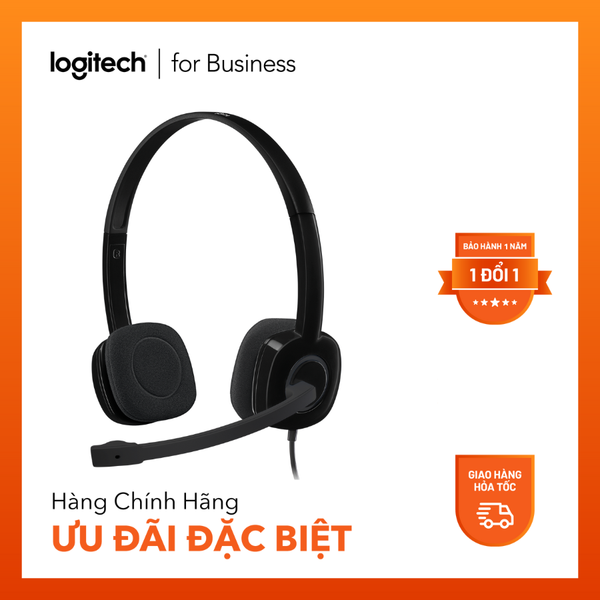  Tai nghe Logitech® Stereo Headset H151 