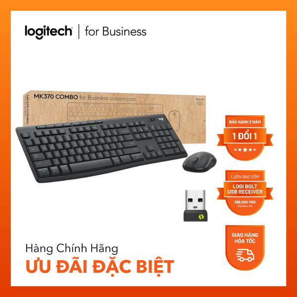  Logitech Mk370 Combo For Business 
