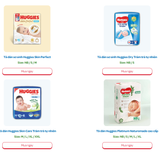  BỈM TÃ HUGGIES SIÊU CAO CẤP PLATINUM NATUREMADE SIZE NB, S - XXL 