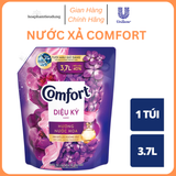  NƯỚC XẢ VẢI COMFORT HƯƠNG NƯỚC HOA LƯU HƯƠNG 100 GIỜ 3.1 - 3.7L 