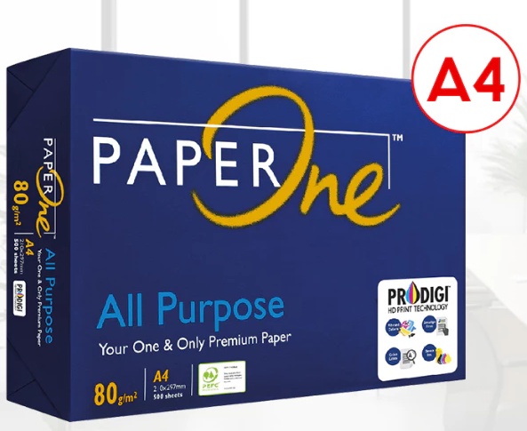  Giấy in PaperOne All Purpose Premium A4 80 gsm - Ream 500 tờ dành cho gia đình, văn phòng, công ty 