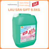  Nước lau sàn gift can lớn 9.5kg siêu tiết kiệm cho nhà hàng, khách sạn, quán ăn, trường học Lily/ Ylang 