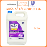  Nước xả làm mềm vải Comfort đậm đặc 4.6-5L chuyên dụng Giặt sấy/ nhà hàng/ khách sạn/ spa/ trường học 