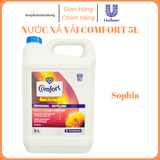  Nước xả làm mềm vải Comfort đậm đặc 4.6-5L chuyên dụng Giặt sấy/ nhà hàng/ khách sạn/ spa/ trường học 