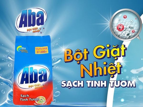  Bột giặt nhiệt Aba sạch tinh tươm túi 5.7 kg 