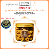  Nụ Trầm Hương hoa sen Nguyên Chất Xông Nhà, Tẩy Uế Khí, Rước Tài Lộc Thơm Dịu Nhẹ, Không Khét Mùi Tinh Dầu Hóa Học 