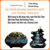  Nụ Trầm Hương hoa sen Nguyên Chất Xông Nhà, Tẩy Uế Khí, Rước Tài Lộc Thơm Dịu Nhẹ, Không Khét Mùi Tinh Dầu Hóa Học 