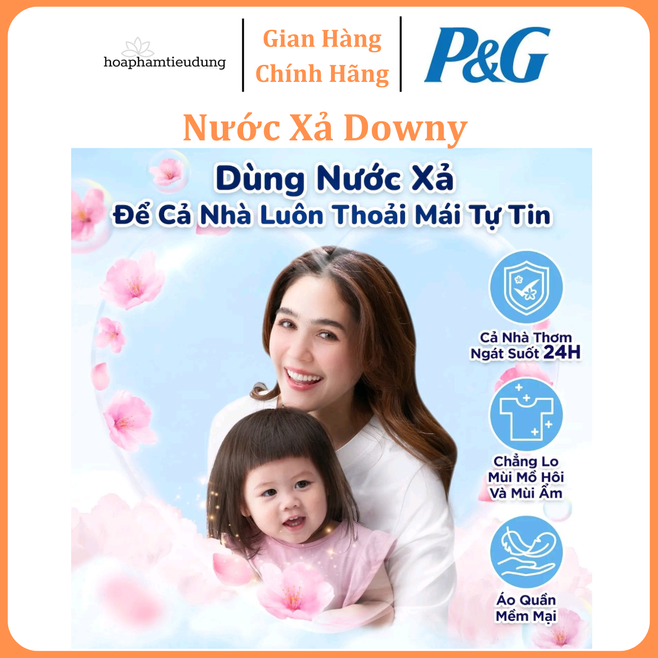  Nước xả vải Downy 1.25-1.45-1.6L-2.3L 