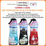  Nước xịt thơm quần áo & vải WAHA 330ML 