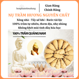  Nụ Trầm Hương hoa sen Nguyên Chất Xông Nhà, Tẩy Uế Khí, Rước Tài Lộc Thơm Dịu Nhẹ, Không Khét Mùi Tinh Dầu Hóa Học 