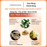  Nụ Trầm Hương hoa sen Nguyên Chất Xông Nhà, Tẩy Uế Khí, Rước Tài Lộc Thơm Dịu Nhẹ, Không Khét Mùi Tinh Dầu Hóa Học 