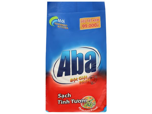  Bột giặt nhiệt Aba sạch tinh tươm túi 5.7 kg 