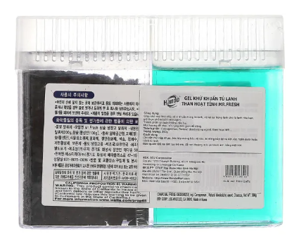  Gel khử khuẩn tủ lạnh than hoạt tính Mr. Fresh Korea 300g 