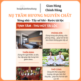  Nụ Trầm Hương hoa sen Nguyên Chất Xông Nhà, Tẩy Uế Khí, Rước Tài Lộc Thơm Dịu Nhẹ, Không Khét Mùi Tinh Dầu Hóa Học 