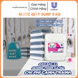  Nước giặt Surf Hương Hoa Cỏ Diệu Kì can lớn 9kg - Siêu tiết kiệm 