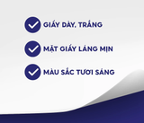  Giấy in PaperOne All Purpose Premium A4 80 gsm - Ream 500 tờ dành cho gia đình, văn phòng, công ty 