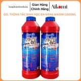  Gel thông tắc sinh học đa năng AIKOMI làm sạch, bảo vệ đường ống bồn rửa mặt, chậu rửa bát, khử mùi hôi 