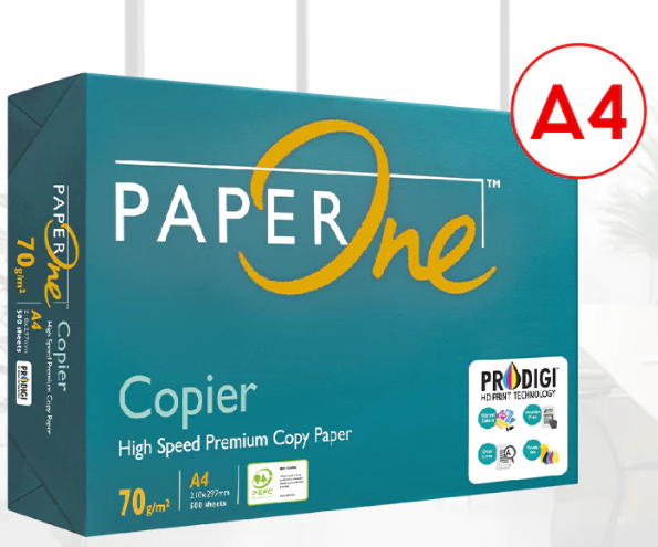  Giấy in A4 PaperOne Copier 70gsm - Ream 500 tờ khổ A4 cho máy photocopy công suất lớn 