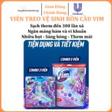  Viên treo vệ sinh bồn cầu Vim thơm mát, diệt khuẩn, sâng bóng 