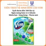  Viên treo vệ sinh bồn cầu Vim thơm mát, diệt khuẩn, sâng bóng 