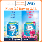  Nước Xả DOWNY Tinh Dầu Thiên Nhiên/ Nước Hoa Cao Cấp/ Chống Khuẩn Nhiều Mùi Hương Túi 3.5L 