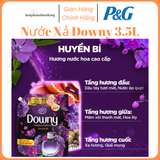  Nước Xả DOWNY Tinh Dầu Thiên Nhiên/ Nước Hoa Cao Cấp/ Chống Khuẩn Nhiều Mùi Hương Túi 3.5L 