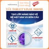  Nước Tẩy Rửa Nhà Tắm Và Bồn Cầu Vixol Thái Lan 900ml 