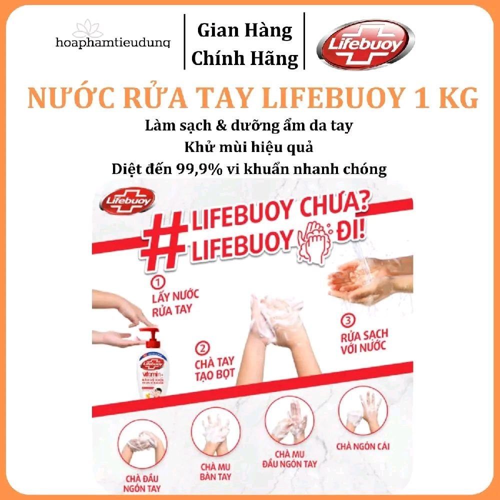  Nước rửa tay Lifebuoy bảo vệ vượt trội 4 kg 