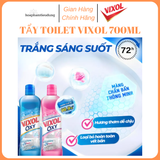  Nước Tẩy Rửa Nhà Tắm Và Bồn Cầu Vixol Oxy Thái Lan 700ml 