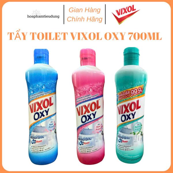  Nước Tẩy Rửa Nhà Tắm Và Bồn Cầu Vixol Oxy Thái Lan 700ml 