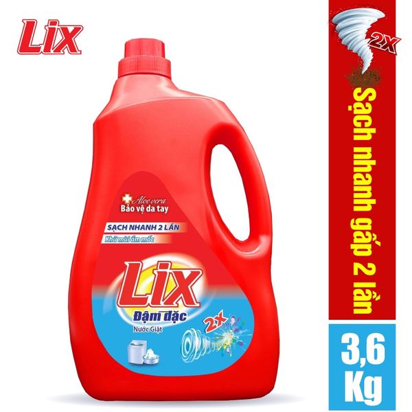  Nước giặt LIX hương nước hoa 3.6kg 