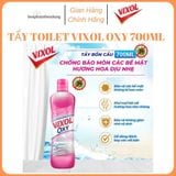  Nước Tẩy Rửa Nhà Tắm Và Bồn Cầu Vixol Oxy Thái Lan 700ml 