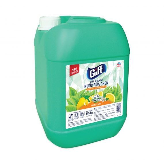  Nước Rửa Chén Gift Chanh 9.5 kg 