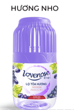  Lọ tỏa hương Lovenose hương thơm tự nhiên dễ chịu khử mùi sáp thơm phòng thế hệ mới 45 ngày - Dung tích 180ml 