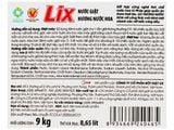  Nước giặt LIX Đậm Đặc Hương Nước Hoa 9Kg Làm Sạch Cực Nhanh Vết Bẩn 