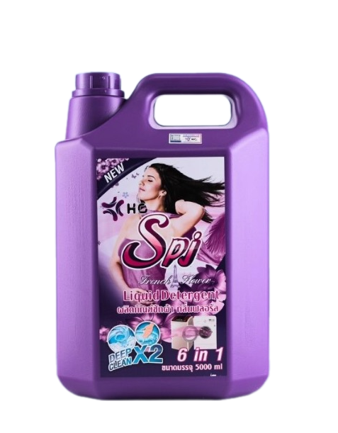  Nước Giặt HC SPJ Đen ĐẬM ĐẶC Lưu Giữ Hương Thơm Phù Hợp Da Nhạy Cảm 5L (6 IN 1) 