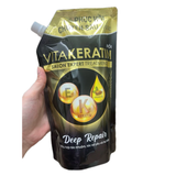  Kem ủ tóc Vita Keratin Deep Repair túi kem ủ tóc 1000ml phục hồi chuyên sâu 