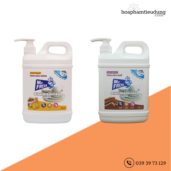  Nước rửa chén Mr Fresh 1.6L 