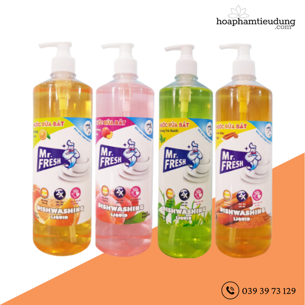  Nước rửa chén Mr Fresh 800ml 