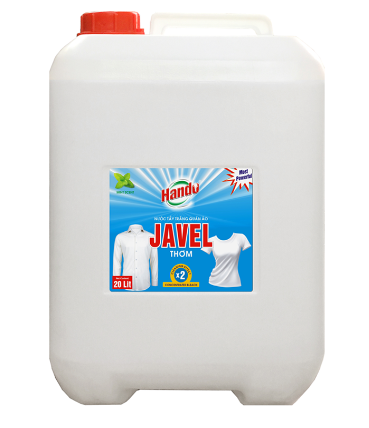  Nước tẩy trắng quần áo 20L Hando  chuyên dụng Giặt ủi - Nhà hàng - Khách sạn - Bệnh viện - Trường học 