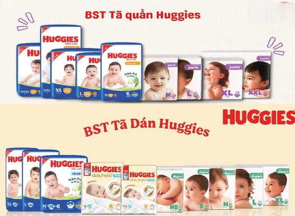 BỈM TÃ HUGGIES SIÊU CAO CẤP PLATINUM NATUREMADE SIZE NB, S - XXL 