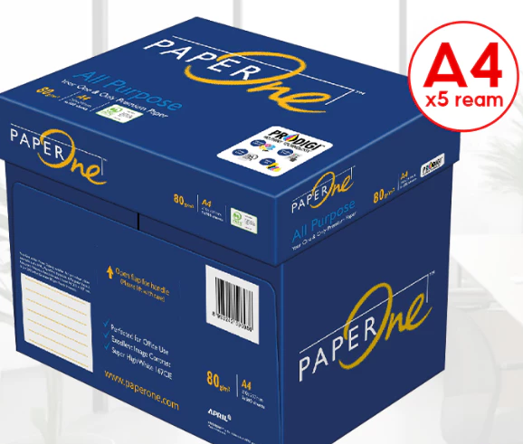 Giấy in PaperOne All Purpose Premium A4 80 gsm - Ream 500 tờ dành cho gia đình, văn phòng, công ty 
